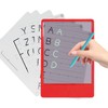 Doodle Board with Transparent Screen, Learning Card, 8.5 Inch for