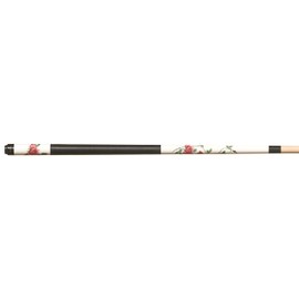 VECTOR Caliber C8 Rose, 2 Piece Maple Pool Cue - Includes 1x1 Soft Case