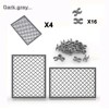 Unbranded Chain Link Fence Building Block Set Brand Compatible 4