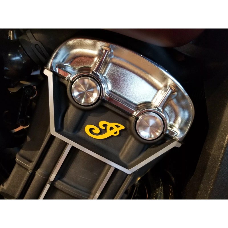 Indian Scout Motorcycle Cylinder "I" Script Decal, Sticker, Emblem