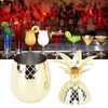 Pineapple Cup with Lid 500ml Stainless Steel Drinking Glasses Reusable