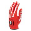 TULANG RED Men's Bone Print Golf Glove Left Handed Touran
