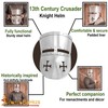 Lord of Battles Crusader Knight Helmet Templar Armor Helmet 11th