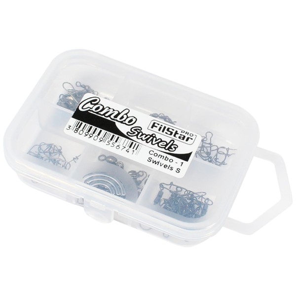 PRO FILSTAR 60 Piece Fishing Swivel Set S - Swivel