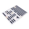 Mechanical Keyboard Keycap 128 Key PBT Keycap Set Contrasting Colors