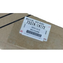 TOYOTA (toyota) Genuine Parts Back Window Molding Out Side LH Supra Part No 75574 – 14172