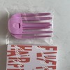 Korean Style Root Volumizing Hair Clip Set with Comb Cushion Pins - Pink (Includes 3-Tooth & 6-Tooth Clips) Set 4ea