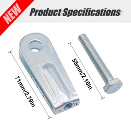 Hoypeyfiy 2 Pieces Chain Tensioner 2XJ-25388-00-00 Chain Puller Adjuster Replacement for Yamaha Banshee 350/Blaster 200