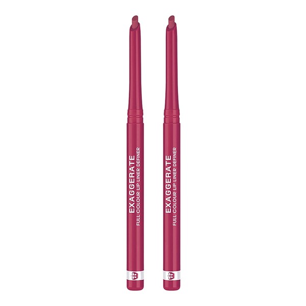 Rimmel Exaggerate Lip Liner, Enchantment, Pack of 2