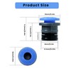 10 Pcs 3D Printer Pneumatic Valve Connector Head, PTFE ECAS04