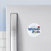 CafePress Water Polo Magnets 2.25" Round Magnet (10 pack)