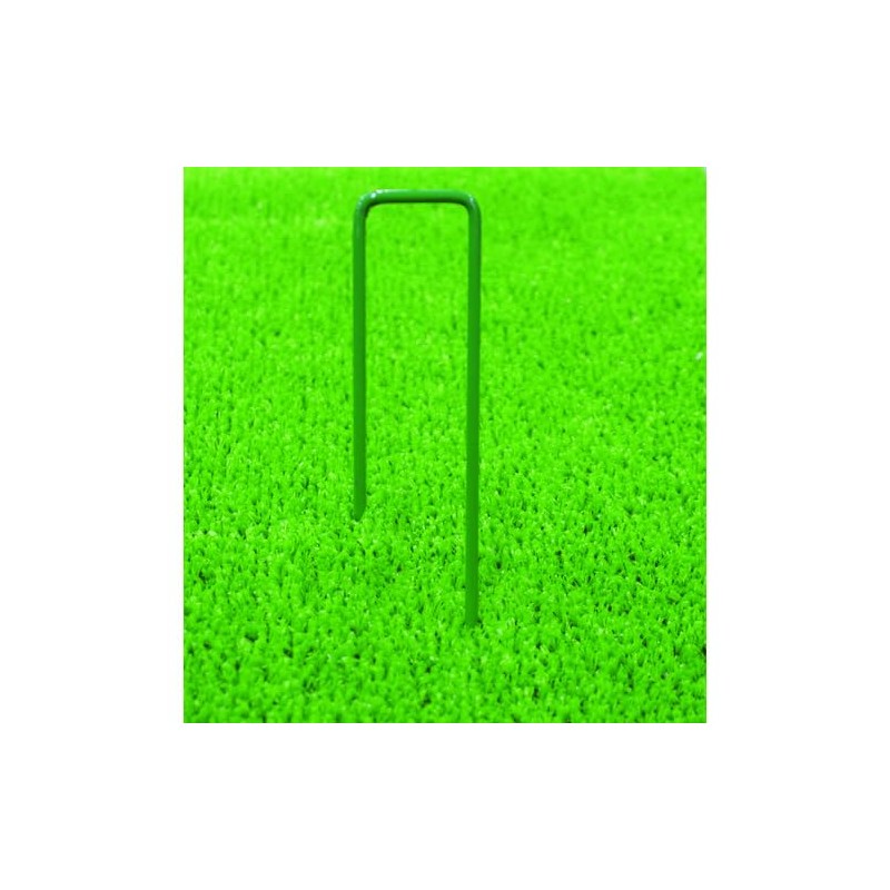 TRUSCO JSOP-10P Artificial Grass Holding Pins, Green, Pack of 10