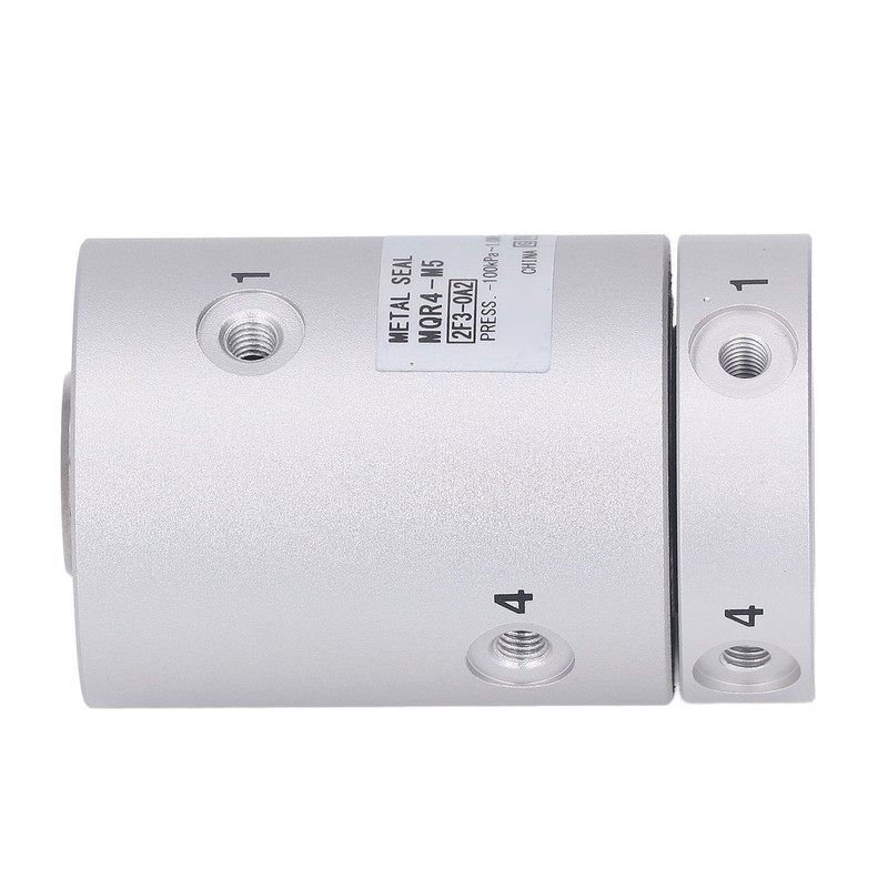 Pneumatic Rotating Connector Aluminum Alloy Multi Channel High Speed 360°