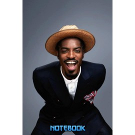 Notebook : Andre 3000 Notebook 100 Pages Collage Lined Pages Thankgiving Notebook Journal Gift Idea For Students, Teens, Boy and Girl #171