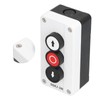 Tissting Momentary Push Button Switch Station Box, Self Resetting Button