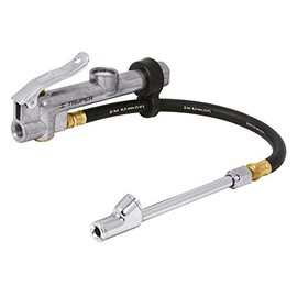 Truper INFCA, Inflador cabeza doble con calibrador de metal