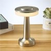 Lámpara de Mesa LED Portátil Control Táctil Retro, Lámparas de