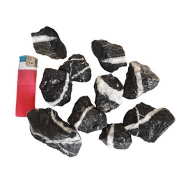 YZHZOM Carefully Selected Small Acid Wash Seiryu Stones,Boutique Seiryu Stones, PH Neutral Decorative Aquarium Rocks, seiryu Stone Aquarium Rock (1-2inch 20pcs)