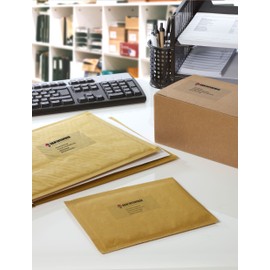 Avery 944660 - Laser Labels Quickpeel 210x297, Transparent - Box of 25 Pages