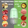 Food Processor - Rechargeable Mini Food Processor & Portable Small