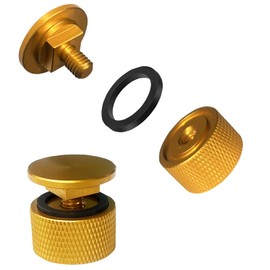 Welding Hood (Pipeliner) Helmet Fasteners Aluminum, Gold