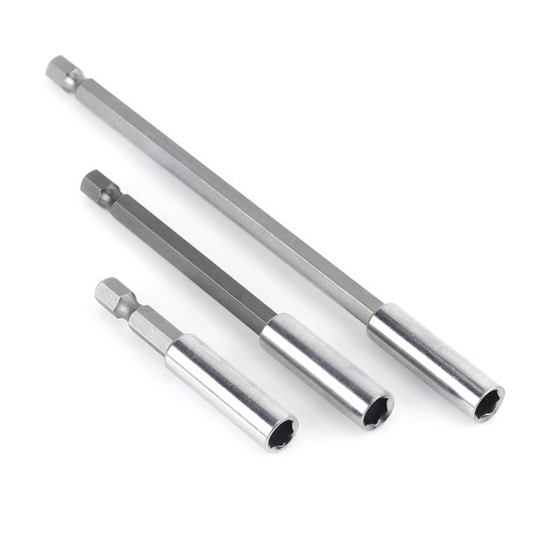 Hex Shank Magnetic Drill Bit Holder, 3pcs 1/4" Electrical Drill