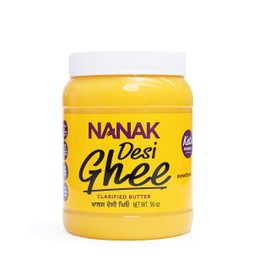 Nanak Pure Desi Ghee, Clarified Butter, 56-Ounce Jar