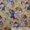 Springs Creative BonEful Fabric FQ Cotton Quilt Rainbow Princess Belle
