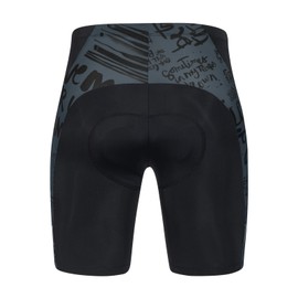 DIFOS Men's Padded Cycling Underwear Shorts 4D MTB Bike Shorts Biking Gray