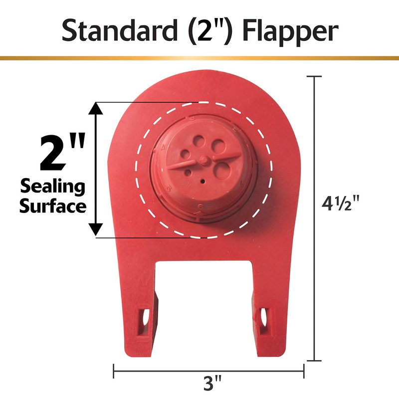 Korky Standard 2-inch Complete Toilet Repair Kit, Fixes: Running, Noisy,