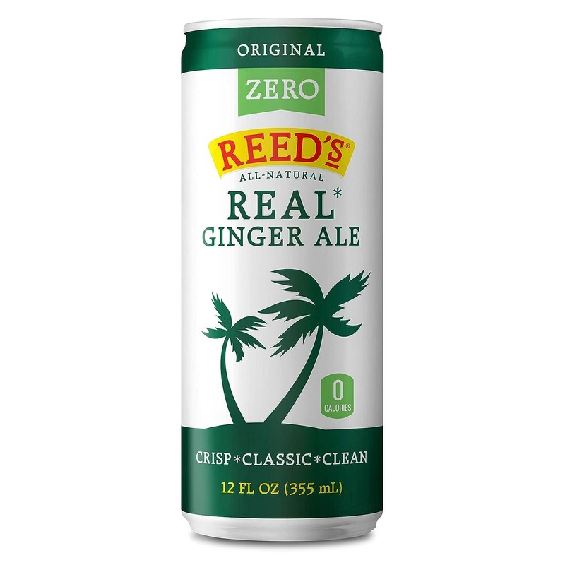 Reed's Zero Sugar Ginger Ale - Made with Pressed Organic