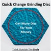 3" Quick Change Disc Grinding Sanding Disc Roll Lock Angle