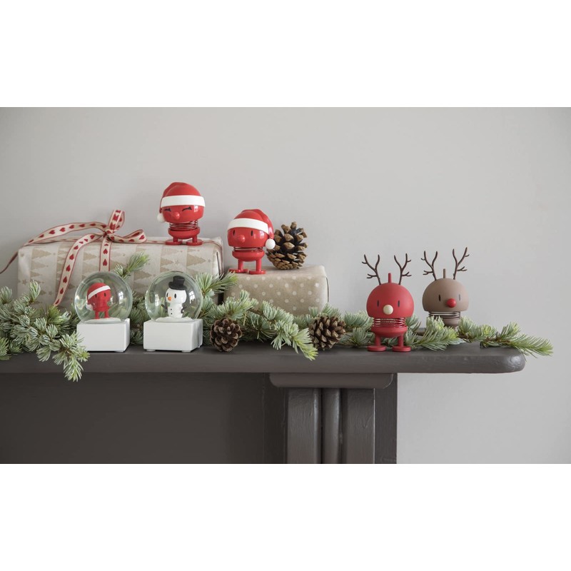 Hoptimist Santa Klaus Bumble Christmas Desk Toy in Classic Scandinavian