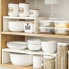 Kitchen cabinets and Counter Shelves Layered Shelves,Cupboard Organizer,Store and Increase