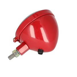 Headlight Assembly - 6V Tear Drop Style Red fits International C O6 W4 I4 Super H T6 I9 Super W4 TD14 Cub Super A W6 A M Super W6 TD15 I6 Super M TD7 H Super C W9 B O4 Super W9 TD18 45640DB