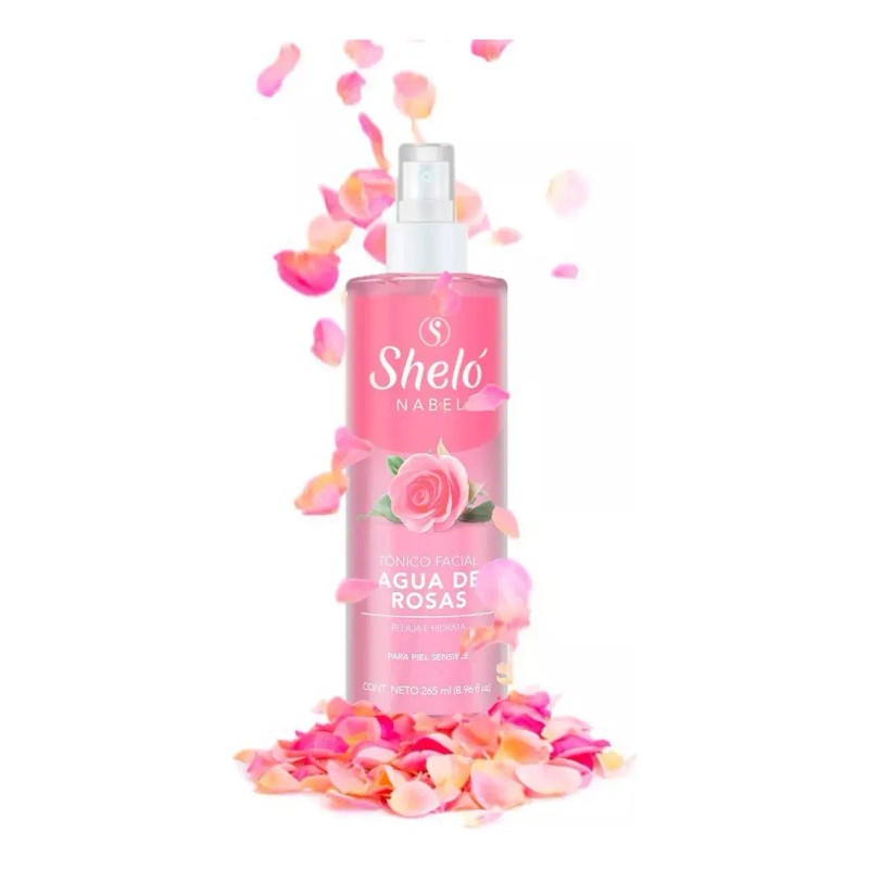 Tónico Facial Agua Rosas Sheló Nabel Piel Sensible 265