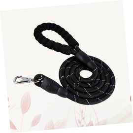 ORFOFE Dog Walking Rope 1.5m Pet Lead Reflective Hauling Cable Round Handle Leash