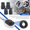 YGDMD 5PCS Locking Lug Nut Removal Tool,17-22mm Wheel Lock Removal