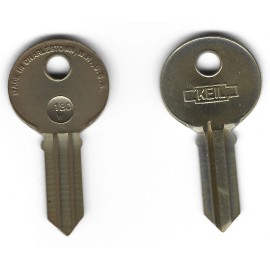 Ilco 1041W Illinois Double Sided Key / Keil 180W