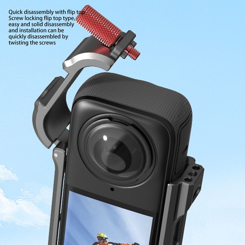 Aluminum Frame Cage for X4 Professional Protective Case with Silicone