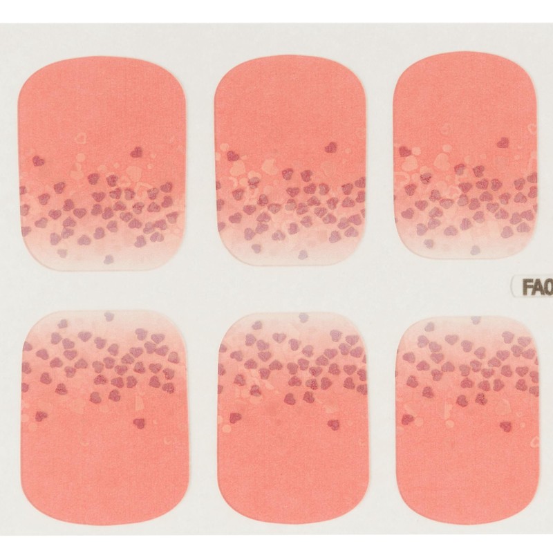 ZINIPIN FA00139 Foot Nail Seal Twinkle Love