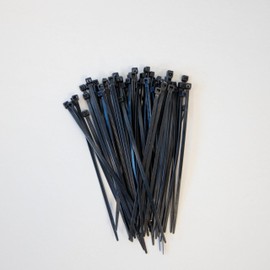 Schneider Electric Thorsman Cable Ties, Pack of 100, Made of Polyamide, 150 x 3.6 mm, Colour: Black, Various Sizes, Smooth Rounded Edges, Super Durable, Self-Locking Cable Ties for Cable Management