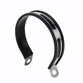 Motorcycle Exhaust Clamp, Pipe Clamp for Motorcycle Exhaust Muffler Mounting Bracket for Muffler Bracket