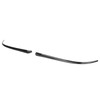 2pcs Side Rearview Mirror Trim ABS Carbon Fiber Color Wing