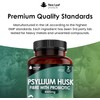 New Leaf Psyllium Husk Fibre Supplement (4000mg) with Acidophilus –