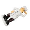 French Chef Figurine 30x14x11cm Resin Funny Chef Sculpture Kitchen Restaurant