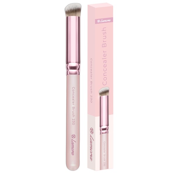 LAMORA Concealer Makeup Brush Under Eye - Angled Flat Top