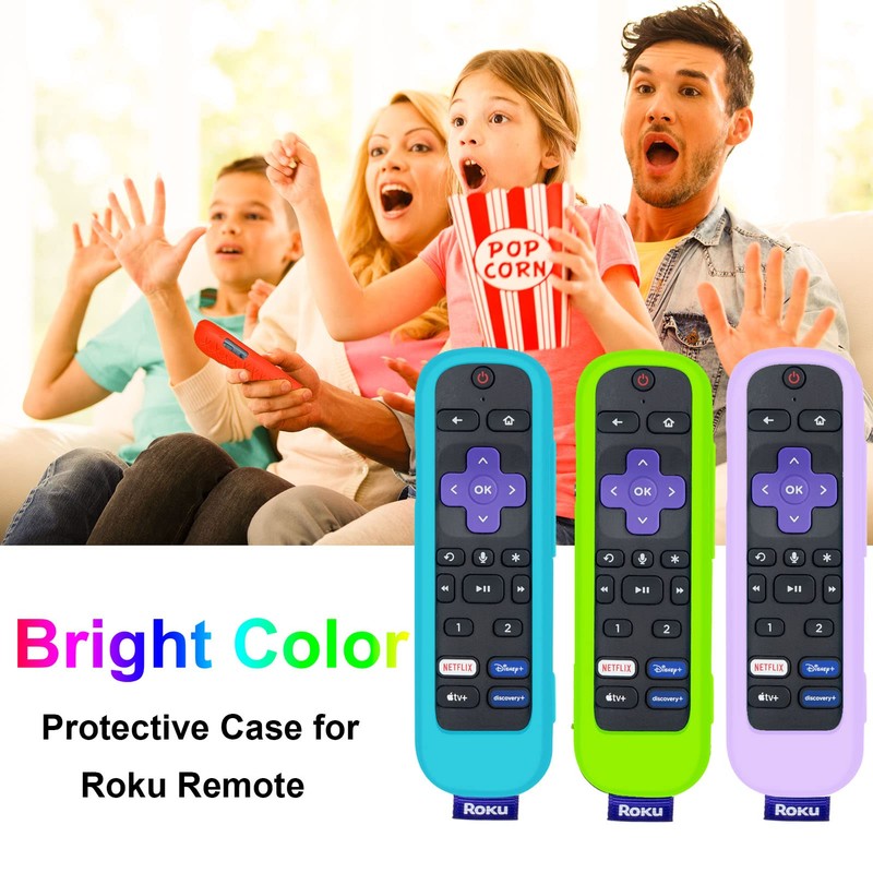 Case for Roku Voice Remote Pro, Cover for Roku Headphone