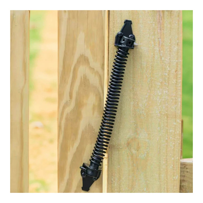 Jake Sales Black Wood Gate Self Closing - 13" Adjustable