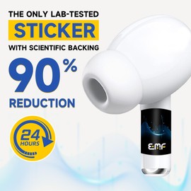 4 Pcs Protection Stickers for AirPods Pro 2nd/3rd Gen, Bluetooth Headphones, Wireless Earbuds, and Headsets - Black